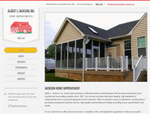 Tablet Screenshot of jacksonhomeimprovement.com